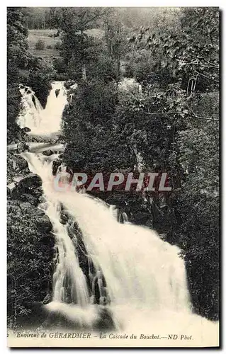 Ansichtskarte AK Environs de Gerardmer La Cassade du Bouchot