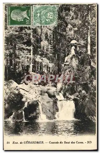 Ansichtskarte AK Gerardmer Cascade du Saut des Cuves