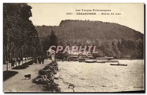 Cartes postales Gerardmer Bords du Lac