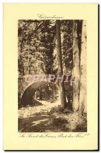 Cartes postales Gerardmer Saut des Cuves Pont des fees