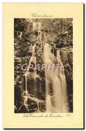 Cartes postales Gerardmer la cascade de Teudon