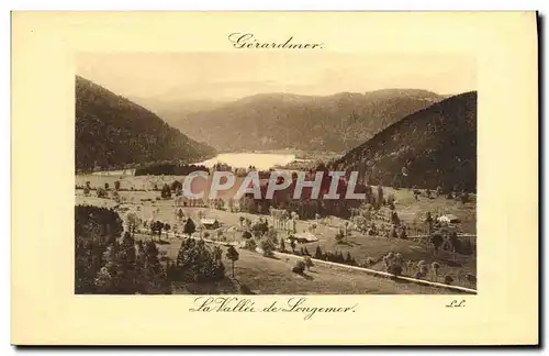 Cartes postales Gerardmer La vallee de longemer