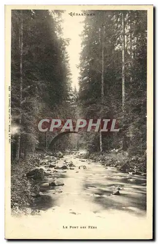 Cartes postales Gerardmer Le Pont Des Fees