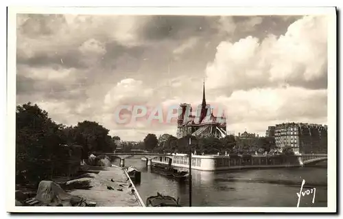 Cartes postales Paris La Seine au Qual de la Tournelle
