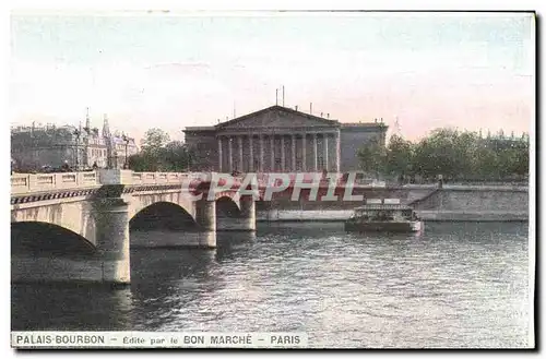 Ansichtskarte AK Paris Bon Marche Palais Bourbon