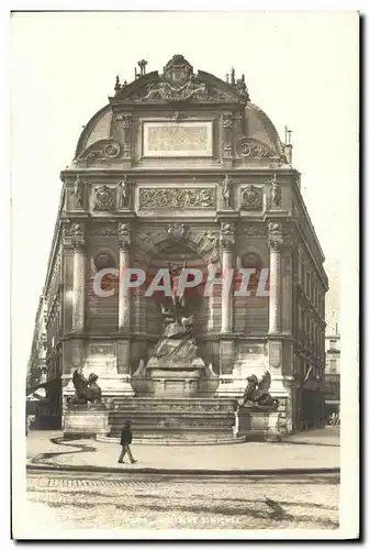 Ansichtskarte AK Paris Fontaine St Michel