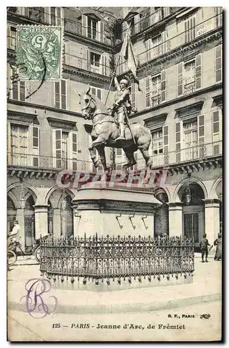 Cartes postales Paris Jeanne d Arc de Fremiet