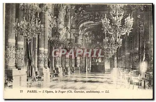 Cartes postales Paris Opera le Foyer