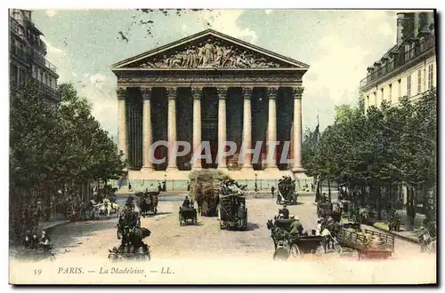 Cartes postales Paris La Madeleine