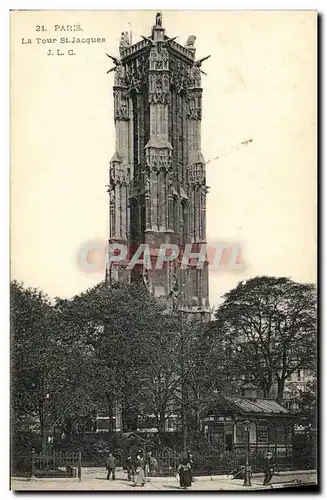 Cartes postales Paris La Tour St Jacques