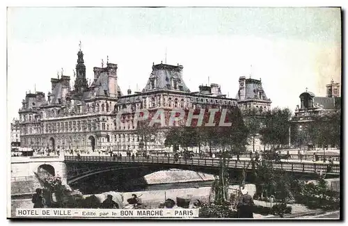 Ansichtskarte AK Paris De Ville Edite Par le Bon Marche