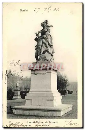 Cartes postales Paris Quand Meme de Mercie