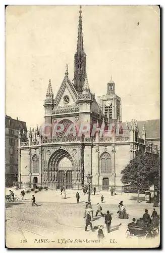 Cartes postales Paris Eglise Saint Gervais