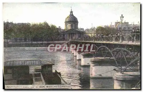 Cartes postales Paris Institut Bon Marche