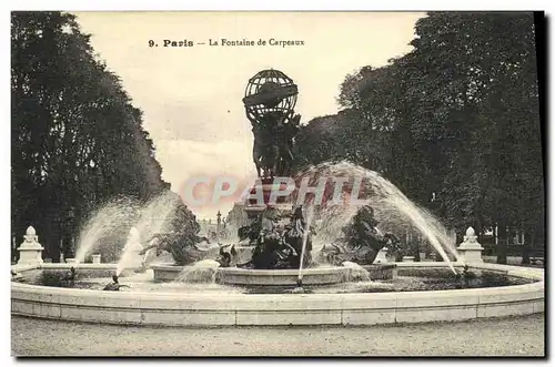 Cartes postales Paris La Fontaine de Carpeaux