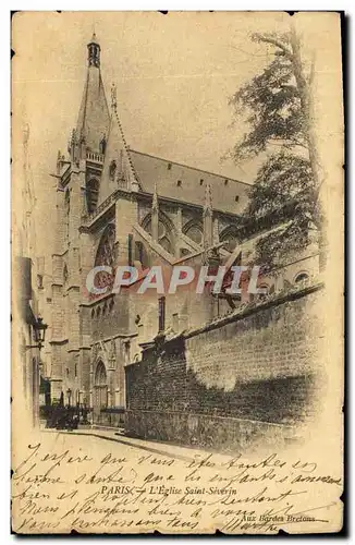 Cartes postales Paris L Eglise Saint Severin