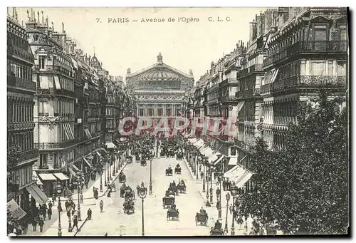 Cartes postales Paris Avenue de L Opera