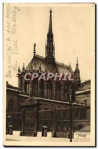 Cartes postales Paris Sainte Chapelle