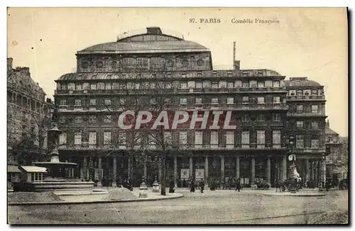 Cartes postales Paris Comedie Francaise