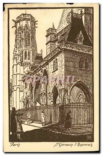 Cartes postales Paris St Germain l Auxerrois