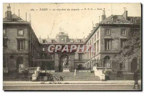 Cartes postales Paris Le College de France