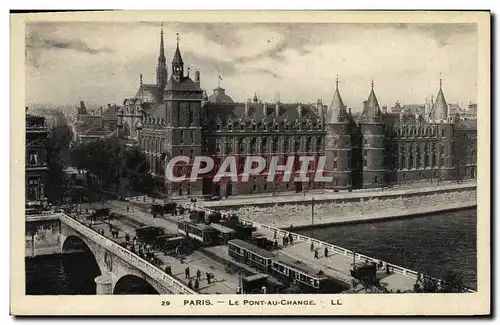 Ansichtskarte AK Paris Le Pont au Change