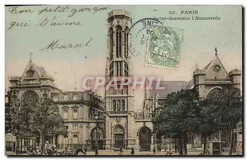 Cartes postales Paris Saint Germain l Auxerrois