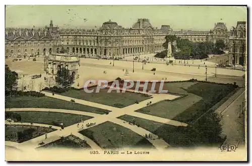 Cartes postales Paris Le Louvre