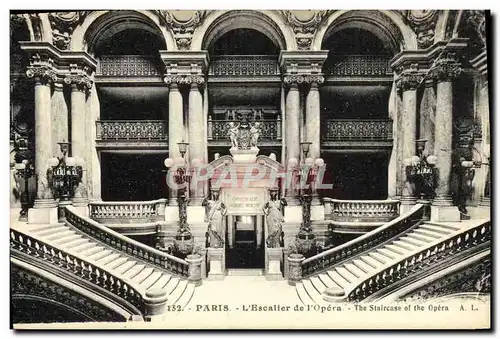 Ansichtskarte AK Paris L Escalier de l Opera