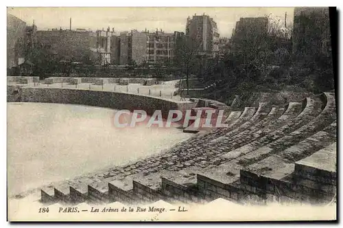 Ansichtskarte AK Paris Les Arenes de la Rue Monge