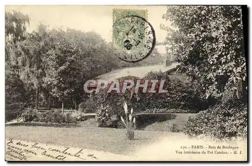 Ansichtskarte AK Paris Bois de Boulogne Vue interieure du Pre Catelan