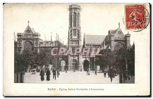 Cartes postales Paris Eglise Saint Germain l Auxerrois