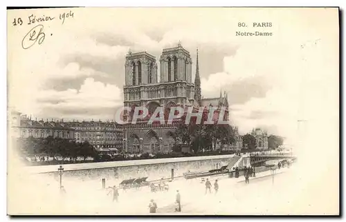 Cartes postales Paris Notre Dame