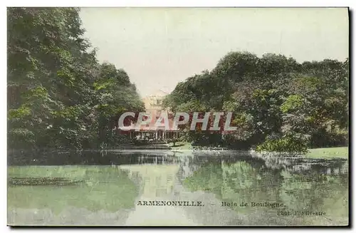 Cartes postales Armenonville Bois de Boulogne