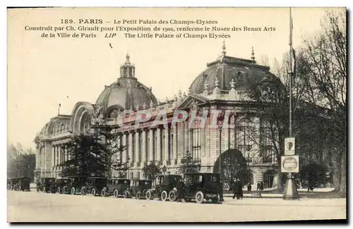 Cartes postales Paris Le Petit Palais des Champs Elysees