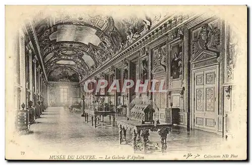 Cartes postales Musee du Louvre La Galerie d Apollon