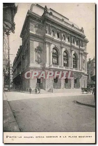 Cartes postales Paris Le Nouvel Opera Comique La Plage Boieldieu