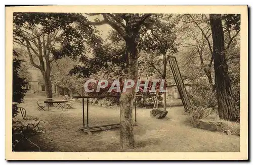 Ansichtskarte AK Ecole Normaile du Sacre Coeur Coin de la maison vue du fond jardin