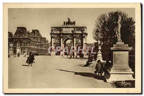 Ansichtskarte AK Les Petits Tableaux de Paris Le Jardin des Tuileries