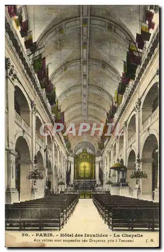 Cartes postales Paris Hotel des Invalides La Chapelle