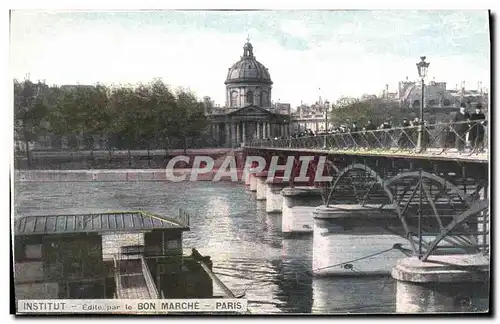 Cartes postales Institut Edite par le Bon Marche Paris