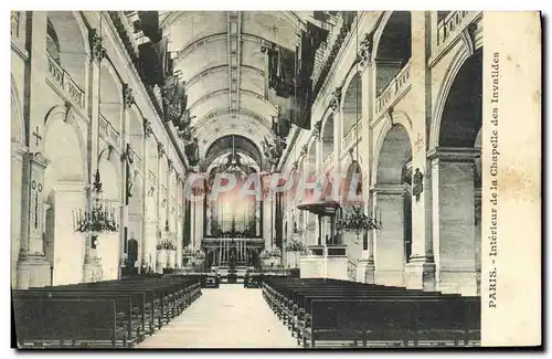 Ansichtskarte AK Paris Interieur de la Chapelle des Invalides