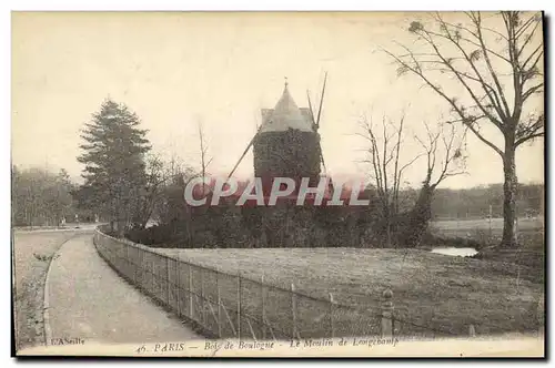 Ansichtskarte AK Paris Bois de Boulogne Le Moulin de Langchamp