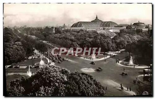 Ansichtskarte AK Paris Le Rond Point des Champs Elysees