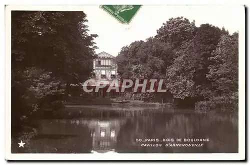 Ansichtskarte AK Paris Bois de Boulogne Pavillon D Armenonville