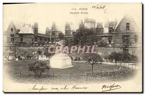 Cartes postales Paris Square Cluny