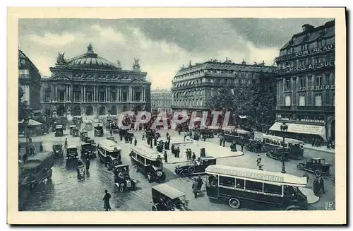 Cartes postales Paris Ensemble de la Place de l Opera