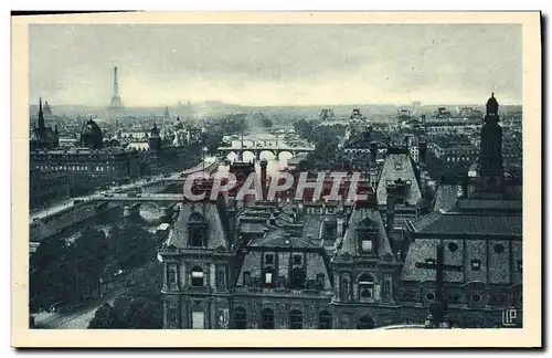 Ansichtskarte AK Paris Panorama des Huit Ponts