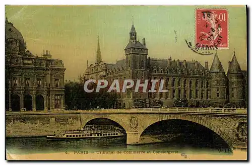 Cartes postales Paris Tribunal de Commerce et Conciergerie