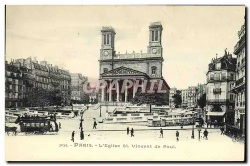 Ansichtskarte AK Paris L Eglise St Vincent de Paul